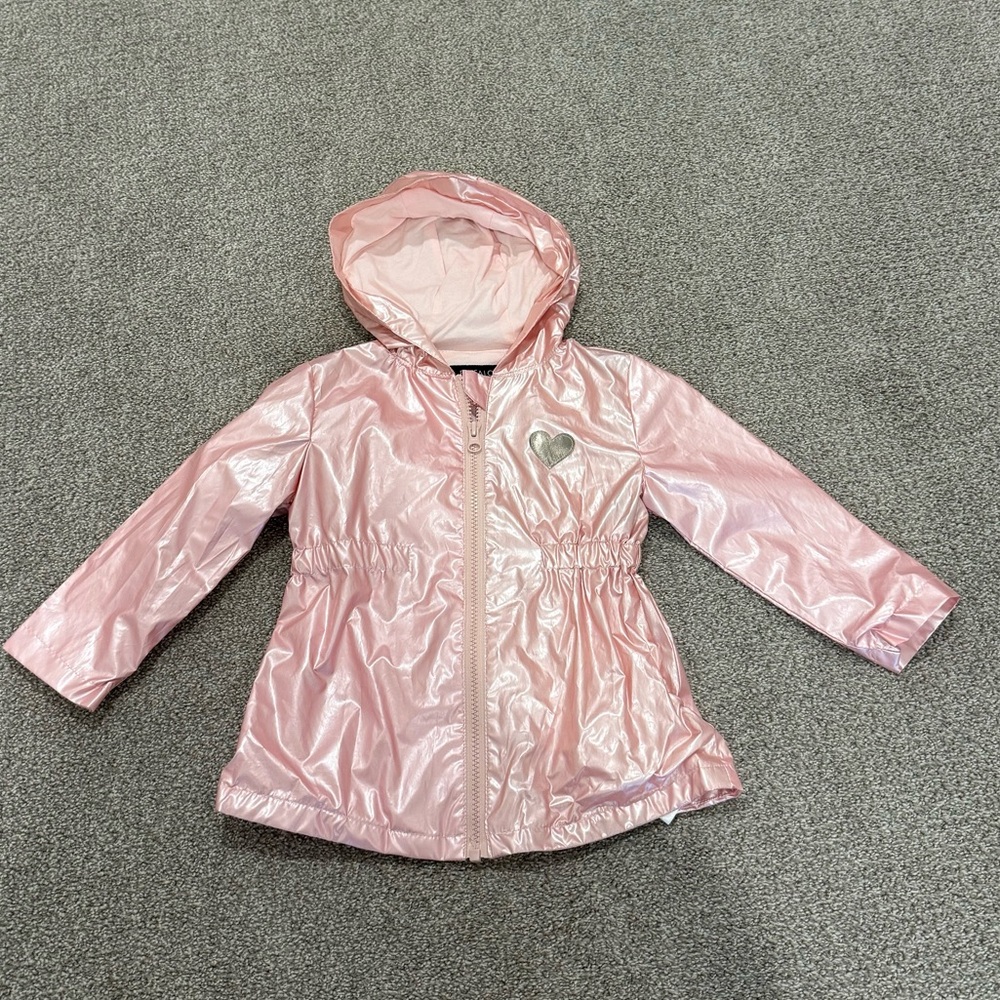 Buffalo David Bitton Shimmering Pink Jacket with Silver Heart